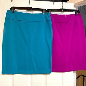 Pencil skirt matching tops